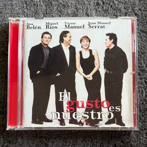 El Gusto Es Nuestro CD- Ana Belen, Victor Manuel, Serrat, Miguel Rios-Live Spain